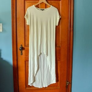 NWOT Forever 21 Off White Hi-Low Dress